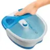SPA PARA PIES CONAIR MULTIFUNCION-HASTA 15MIN.-CON CALOR-CTRL TACTIL-BURBUJAS-BLANCO Y AZUL