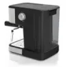 CAFETERA EXPRESO-CAPUCHINO-LATE-AMERICANO BLACK DECKER 1100W 20 BARES 1.5LTS ACERO INOX. NEGRO