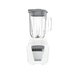 LICUADORA BLACK DECKER ICE CRUSH 8 VEL. 700W JARRA VIDRIO 1.25LTS BLANCA