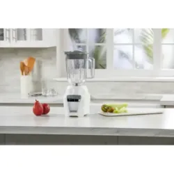 LICUADORA BLACK DECKER ICE CRUSH 8 VEL. 700W JARRA VIDRIO 1.25LTS BLANCA
