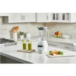 LICUADORA BLACK DECKER ICE CRUSH 8 VEL. 700W JARRA VIDRIO 1.25LTS BLANCA
