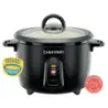 OLLA ARROCERA CHEFMAN  10 TAZAS MULTIUSOS  NEGRA