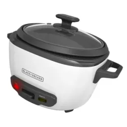 OLLA ARROCERA BLACK DECKER CAPACIDAD 7 TZS 2 Lts Tapa Vidrio