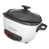 OLLA ARROCERA BLACK DECKER CAPACIDAD 7 TZS 2 Lts Tapa Vidrio