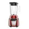 LICUADORA BLACK DECKER ICE CRUSH 8 VEL. 700W JARRA VIDRIO 1.25LTS ACERO INOX. ROJA