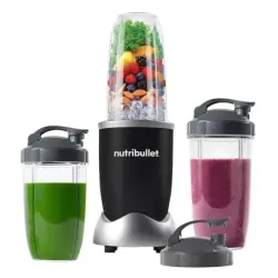 LICUADORA NUTRIBULLET 8PCS 900W JARRA PLASTICO COLOR NEGRO
