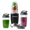 LICUADORA NUTRIBULLET 8PCS 900W JARRA PLASTICO COLOR NEGRO