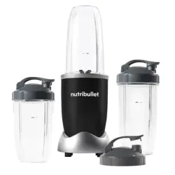 LICUADORA NUTRIBULLET 8PCS 900W JARRA PLASTICO COLOR NEGRO