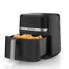 FREIDORA DE AIRE BLACK DECKER 5.5 LTS 1500W 9 FUNCIONES  PREPROGRAMADAS PANTALLA TACTIL NEGRO