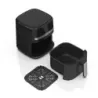 FREIDORA DE AIRE BLACK DECKER 5.5 LTS 1500W 9 FUNCIONES  PREPROGRAMADAS PANTALLA TACTIL NEGRO