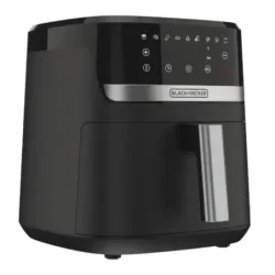FREIDORA DE AIRE BLACK DECKER 7.5 LTS 1700W 9 FUNCIONES  PREPROGRAMADAS PANTALLA TACTIL NEGRO