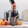 EXTRACTOR DE JUGOS BLACK DECKER 500W 2 VEL. RECIPIENTE CON JARRA NEGRO-PLATEADO