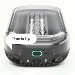 TERMOMETRO CHEF IQ INALAMBRICO 2 SONDAS SMART BT WIFI PARA PROTEINA NEGRO