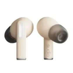 AUDIFONOS SUDIO A1 PRO INALAMBRICO ESTILO TAPON 13MM BT-MICROF. INTEGR. 6H DUR. USB-C IPX4 CANCELA RUIDO COLOR ARENA