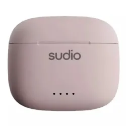 AUDIFONOS SUDIO A1 INALAMBRICO ESTILO TAPON 13MM BT-MICROF. INTEGR. 6H DUR. USB-C IPX4 ROSADO