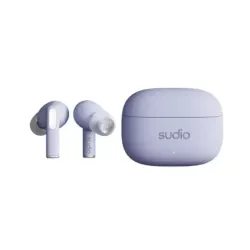 AUDIFONOS SUDIO A1 PRO INALAMBRICO ESTILO TAPON 13MM BT-MICROF. INTEGR. 6H DUR. USB-C IPX4 CANCELA RUIDO PURPURA
