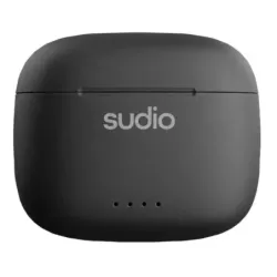AUDIFONOS SUDIO A1 INALAMBRICO ESTILO TAPON 13MM BT-MICROF. INTEGR. 6H DUR. USB-C IPX4 NEGRO