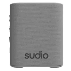 PARLANTE SUDIO S2 INALAMBRICO-BT-10MTS-7H DURACION-IPX5-USB C-MANOS LIBRES-GRIS