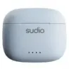 AUDIFONOS SUDIO A1 INALAMBRICO ESTILO TAPON 13MM BT-MICROF. INTEGR. 6H DUR. USB-C IPX4 AZUL