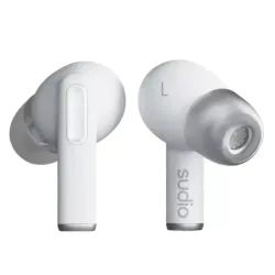AUDIFONOS SUDIO A1 PRO INALAMBRICO ESTILO TAPON 13MM BT-MICROF. INTEGR. 6H DUR. USB-C IPX4 CANCELA RUIDO BLANCO