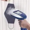 PLANCHA A VAPOR CONAIR ALAMBRICO 1875W 5 AJUSTES 40 SEG  DEP AGUA GRIS AZUL