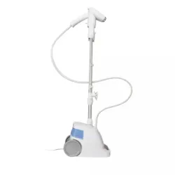 PLANCHA A VAPOR CONAIR PROFESIONAL CON RUEDAS  PERCHA 1875W 2 AJUSTES DE CALOR APAGADO AUT  DEP AGUA BLANCO