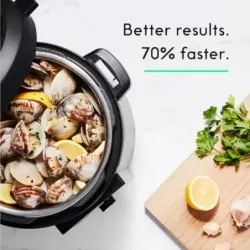 OLLA SMARTCOOKER MULTIFUNCION PRESION CHEFMAN CHEFIQ 5 67 LTS 1000 WATTS BT WIFI NEGRO