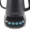 TETERA ELECTRICA CHEFMAN DE CUELLO CISNE 0 8LTS 1500W NEGRA