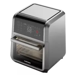 FREIDORA DE AIRE CHEFMAN 11 35LTS 1700W 17 AJUSTES  PANEL DIG  APAGADO AUT  TERMOMETRO INCL VISUALIZACION COLOR NEGRO