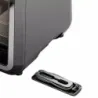 FREIDORA DE AIRE CHEFMAN 11 35LTS 1700W 17 AJUSTES  PANEL DIG  APAGADO AUT  TERMOMETRO INCL VISUALIZACION COLOR NEGRO