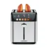 TOSTADORA CHEFMAN 2 REBANADAS 850W DIGITAL 6 SOMBRAS 3 FUNCIONES ACERO INOX