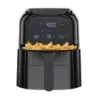 FREIDORA DE AIRE TURBOFRY CHEFMAN 5.5LTS 1500W PANTALLA TOUCH-INDICADOR SHAKE- COLOR NEGRO