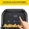 FREIDORA DE AIRE TURBOFRY CHEFMAN 5.5LTS 1500W PANTALLA TOUCH-INDICADOR SHAKE- COLOR NEGRO