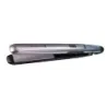 PLANCHA DE CABELLO REMINGTON MINERAL GLOW CERAMICA 210 GRADOS PANTALLA DIGITAL LILA AZUL