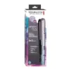 PLANCHA DE CABELLO REMINGTON MINERAL GLOW CERAMICA 210 GRADOS PANTALLA DIGITAL LILA AZUL