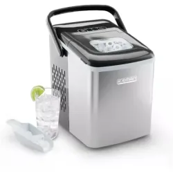 MAQUINA DE HIELO CHEFMAN PORTATIL ALMACENA 0 5KG 204W VISUALIZACION CABLE 1 5MTS GRIS