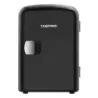 MINI REFRI CHEFMAN PORTATIL 4LTS PUERTA AJUSTE FRIO CALIENTE 0 65 GRD CENTIGRADOS NEGRO