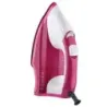 PLANCHA DE ROPA BLACK DECKER LIGHT EASY 1200W SUELA ANTIADHERENTE CERAMICA SMARTSTEAM BLANCO FUCSIA