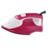 PLANCHA DE ROPA BLACK DECKER LIGHT EASY 1200W SUELA ANTIADHERENTE CERAMICA SMARTSTEAM BLANCO FUCSIA