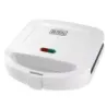 SANDWICHERA BLACK DECKER 2 PANES 700W PLACAS PROFUNDAS BLANCA