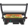 SANDWICHERA CHEFMAN PANINI 3 EN 1 4 REBANADAS ANTIADHERENTE 1000W ACERO INOX