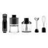 BATIDORA DE INMERSION CHEFMAN 6 EN 1 2 VELOCIDADES 300 WATTS NEGRO
