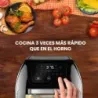 FREIDORA DE AIRE CHEFMAN CON HORNO 10LTS PANTALLA TOUCH 1700W APAGADO AUT  NEGRO