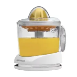 EXPRIMIDOR DE JUGOS BLACK DECKER RECIPIENTE 32 OZ BLANCA