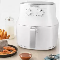 Freidora De Aire Black Decker 4 5 Lts Blanca