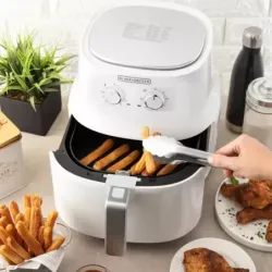Freidora De Aire Black Decker 4 5 Lts Blanca