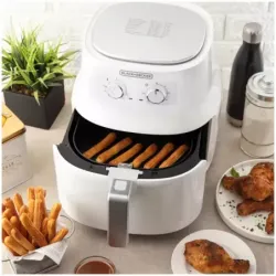 Freidora De Aire Black Decker 4 5 Lts Blanca
