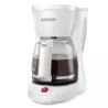 Cafetera Black Decker 12 Tazas Boton Encendido Y Apagado Blanca