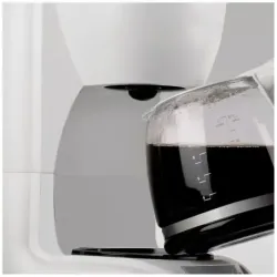 Cafetera Black Decker 12 Tazas Boton Encendido Y Apagado Blanca