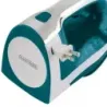 PLANCHA DE ROPA BLACK DECKER 1200W DOBLE SISTEMA SUELA ANTIADHERENTE CERAMICA SMARTSTEAM BLANCO-VERDE